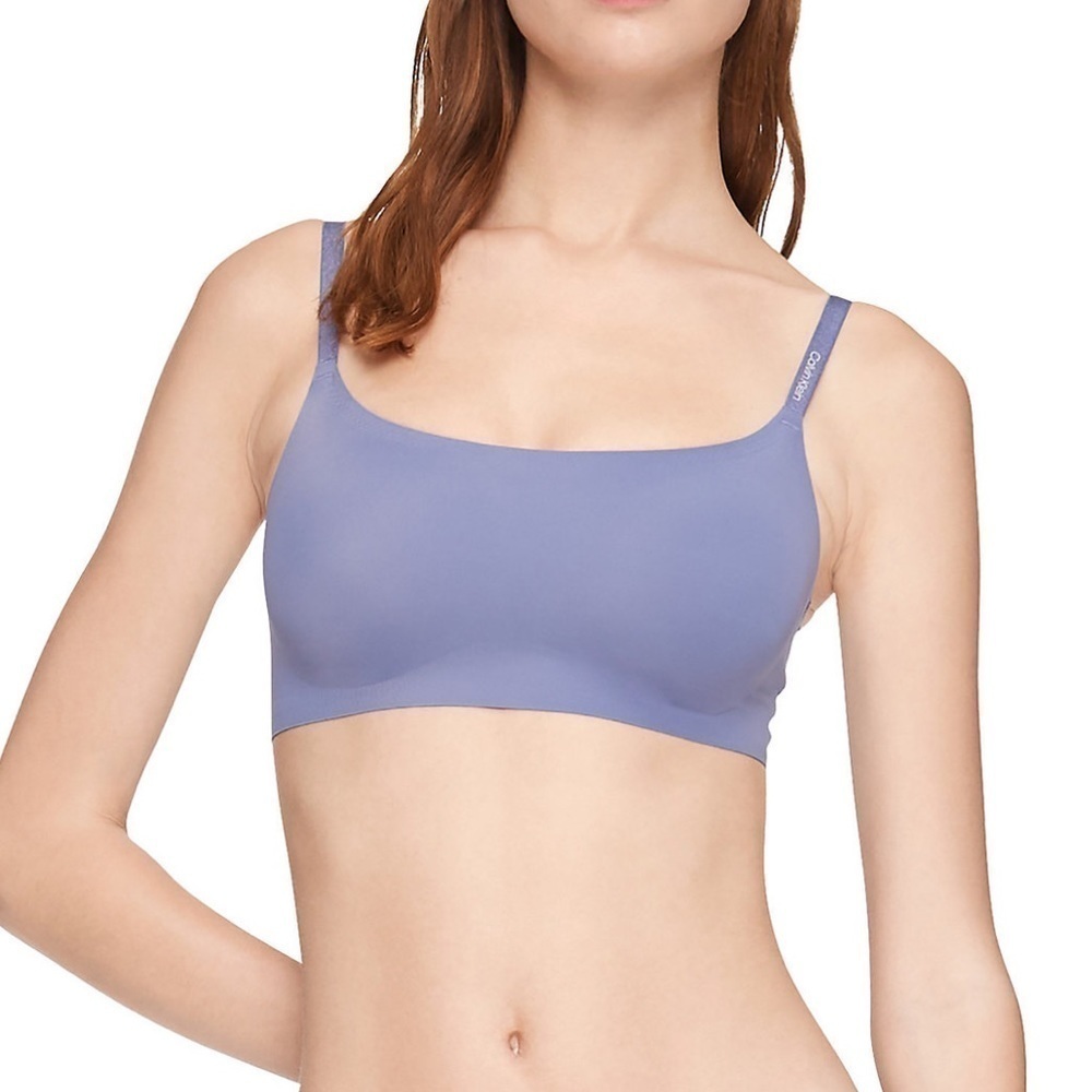 Calvin Klein Lightly Line Retro Bralette - Size XS